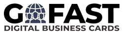 Free Digital Business Cards The GoFast Free Digital Business Cards logo in high-resolution, representing innovative digital business card solutions.