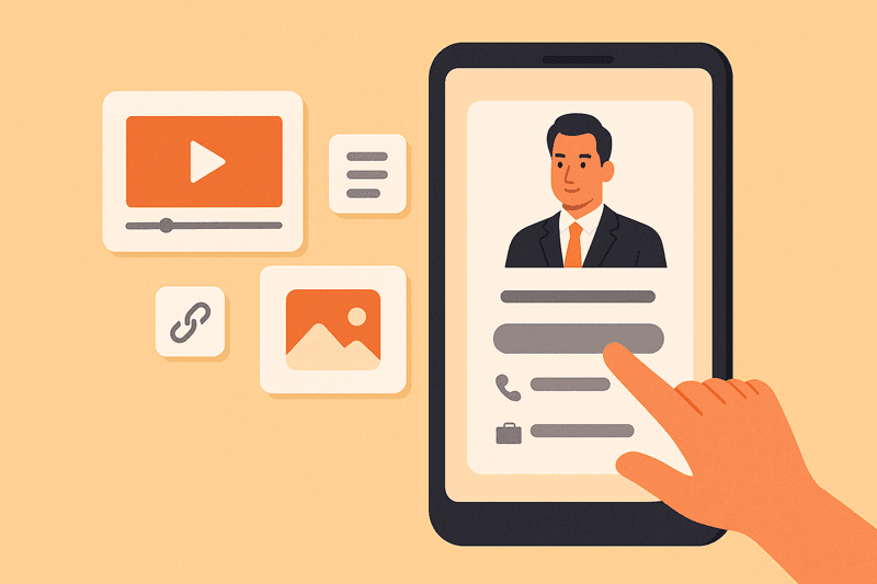 Customize Your Digital Business Card for Maximum Impact